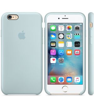 Apple iPhone 6S Silicone Case Turquoise (high copy)