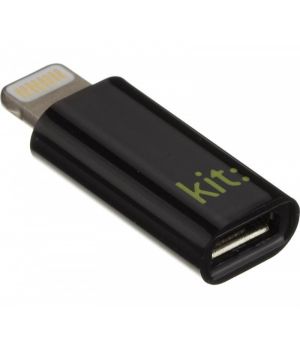 Kit Micro USB to Lightning Adaptor Mfi Black (MILIADPKT)