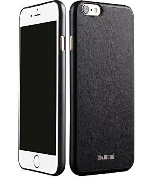 MeMumi Leather Case Black iPhone 7 Plus