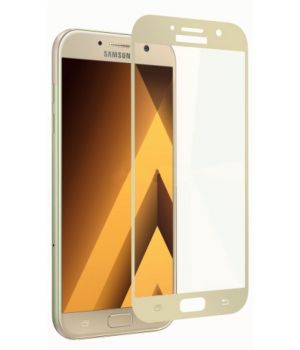 Simple Case 2D Glass Gold for Samsung Galaxy A3 2017 (A320)