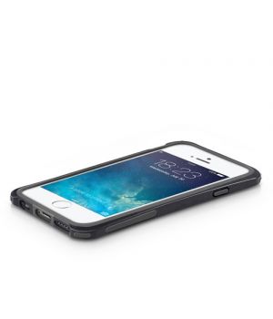 Macally Bampers Metallic Space Gray for iPhone 6 Plus (RIMP6L-B)