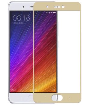 Simple Case 3D Glass for Xiaomi Mi5 Gold