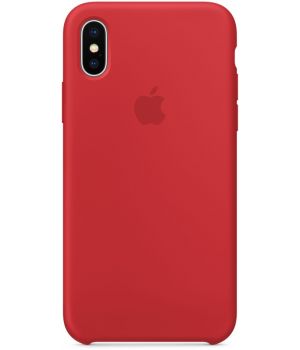 Apple iPhone X Silicone Case (PRODUCT)RED (MQT52)