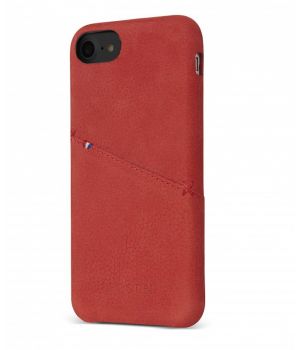 Decoded Back Cover Leather Red (D6IPO7BC3RD) for iPhone 7/6s/6
