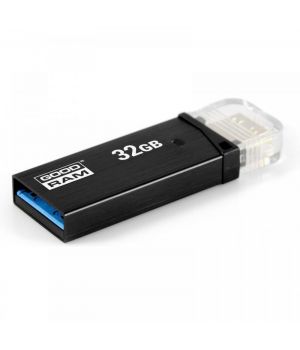 GOODRAM 32 GB OTG OTN3 (Twin) Black (OTN3-0320K0R11)