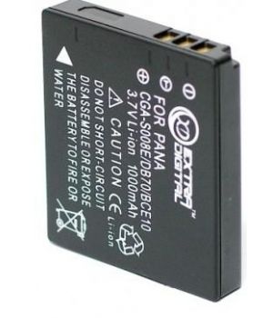 ExtraDigital Аккумулятор для Panasonic CGA-S008, Ricoh DB-70 - BDP2553