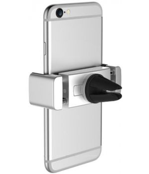 LAB.C Air Vent Car Mount White Silver (LABC-589-SV)