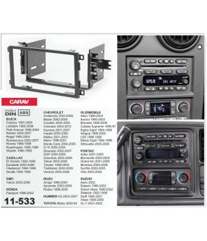 Carav 11-533 Buick, Cadillak, GMC, Honda, Hummer, Isuzu, Oldsmobile, Pontiac, Suzuki, Toyota