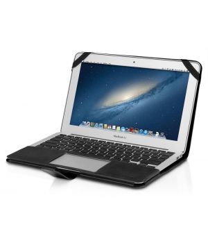DECODED Slim Cover for MacBook Air 13" Black (D4MA13SC1BK)