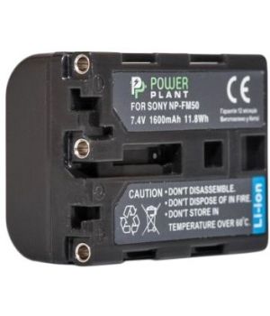 PowerPlant Aккумулятор для Sony NP-FM50/QM51 (1600 mAh) - DV00DV1028