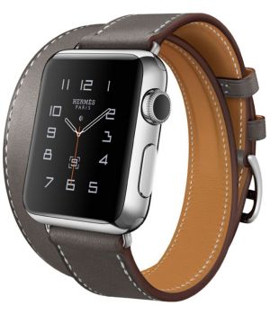 Apple Watch Hermes Double Tour 38mm with Etain Leather Band
