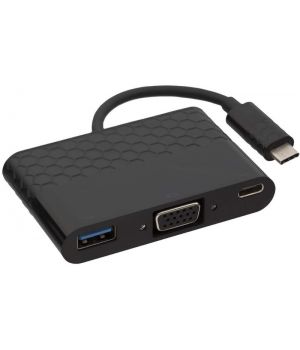 Kit 3.1 USB-C to VGA Adaptor F Type-C Adaptor USB-A 3.0 port (CVGAUSBADP)