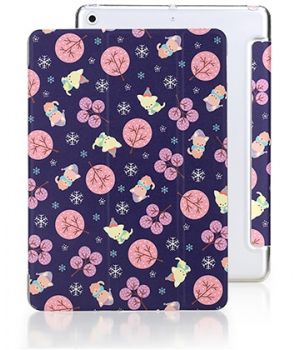 Rock Anne's Garden Series Protection Case Purple for iPad 9.7 2017