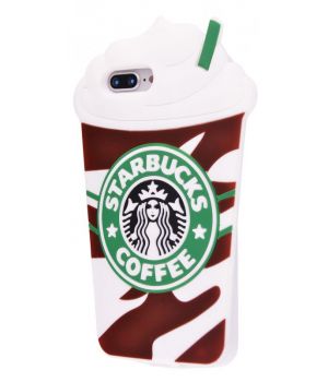 Simple Case Starbuks Brown for iPhone 7/8