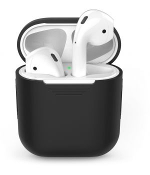 AhaStyle Silicone Case Black for Apple AirPods