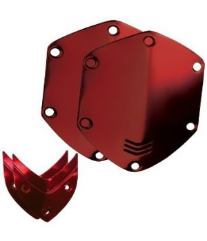 V-Moda Crossfade Over-Ear Headphone Metal Shield Kit Red