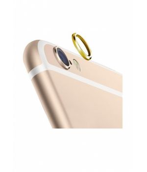 Simple Case Metal Lens for camera Gold iPhone 6/6 Plus