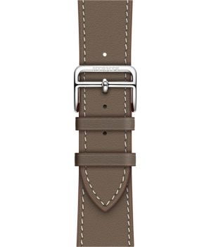 Apple Watch Hermes Leather Single Tour 38mm Etoupe Swift (MNHM2)