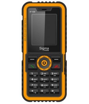 Sigma mobile X-treme IP68 Black Orange (UA UCRF)