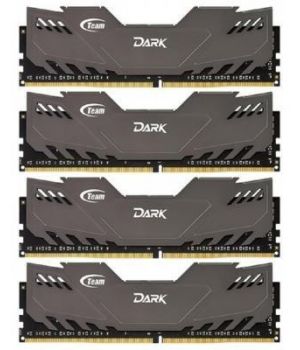 TEAM 32 GB (4x8GB) DDR4 2800MHz Dark Gray (TDGED432G2800HC16AQC01)