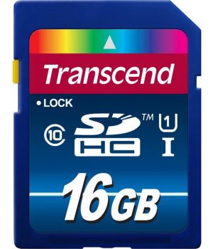 Transcend 16 GB SDHC UHS-1 Premium TS16GSDU1