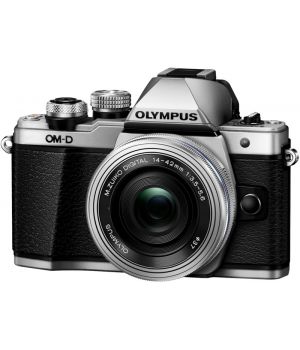 Olympus OM-D E-M10 Mark II kit (14-42mm) Pancake Zoom Silver