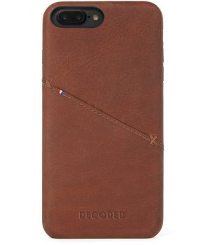 Decoded Back Cover Leather Brown (D6IPO7PLBC3CBN) for iPhone 7/6s/6 Plus