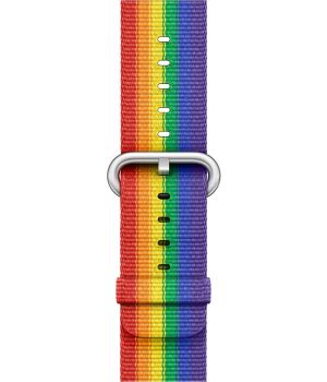 Apple Watch Woven Nylon Band 42mm Pride Edition (MQ4G2)