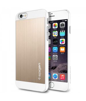 SGP (Spigen) Aluminum Fit Series Champagne Gold for iPhone 6 (SGP10945)