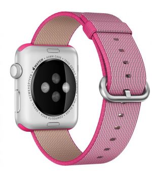 Apple Watch 42mm Woven Nylon Pink (high copy)