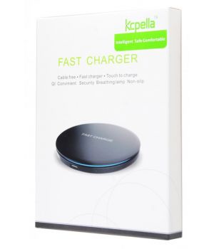 Kcpella Wireless Charging 10W 1.8A Round black