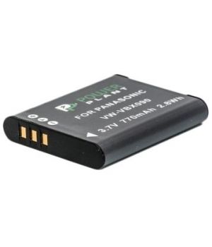 PowerPlant Aккумулятор для Panasonic VW-VBX090 (770 mAh) - DV00DV1361