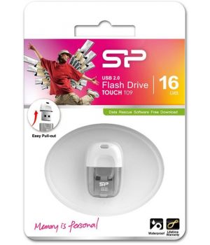Silicon Power 16 GB Touch T09 White SP016GBUF2T09V1W