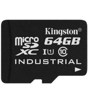 Kingston 64 GB microSDXC Class 10 UHS-I Industrial SDCIT/64GBSP