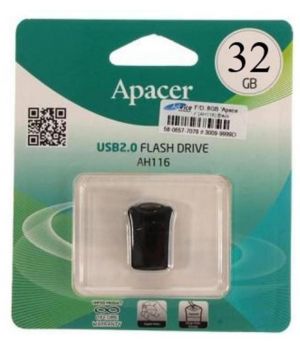 Apacer 32 GB AH116 Black AP32GAH116B-1