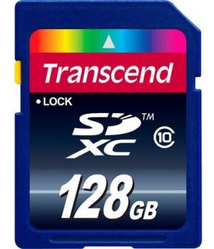 Transcend 128 GB SDXC class 10 TS128GSDXC10