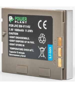 PowerPlant Aккумулятор для JVC BN-V114U (1600 mAh) - DV00DV1356