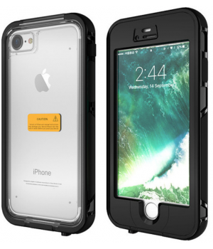 Floveme Shockproof Underwater Diving Waterproof Cases Black for iPhone 7