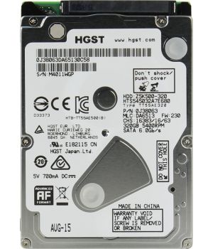 Hitachi Travelstar Z5K500 HTS545032A7E680