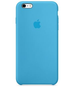 Apple iPhone 6S Plus Silicone Case Blue (high copy)