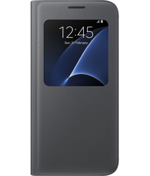 Samsung S View Cover for Galaxy S7 G930 (EF-CG930PBEGRU) Black