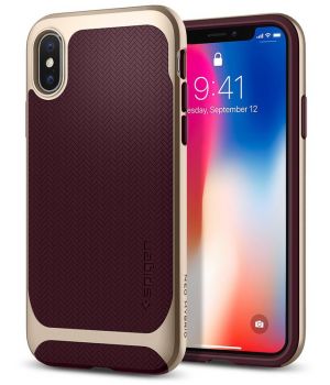 SGP (Spigen) Neo Hybrid Burgundy for iPhone X (057CS22168)